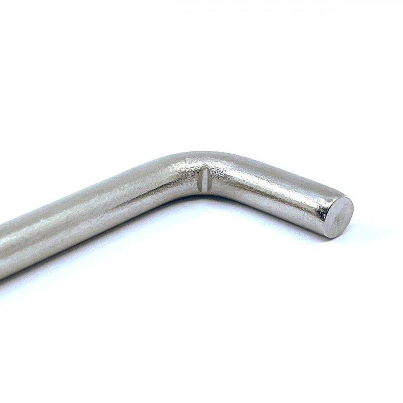 Nerezová skoba s vrutom 80 mm