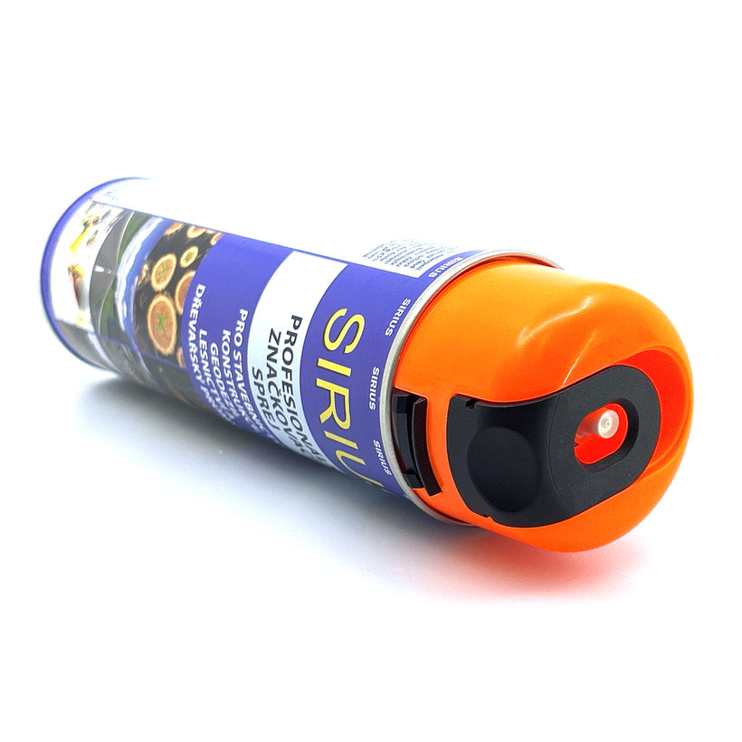 Značkovací sprej SIRIUS ORANŽOVÝ - 500 ml
