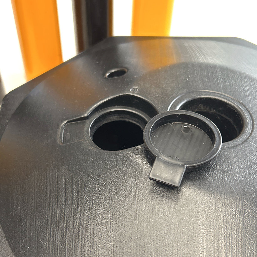 Cestársky podstavec čierno-žltý 90 cm