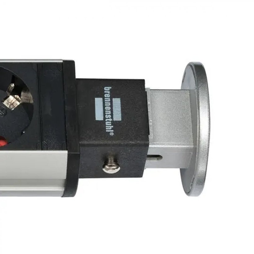 Inovatívna stolová zásuvka Tower Power s USB-nabíjačkou 2m