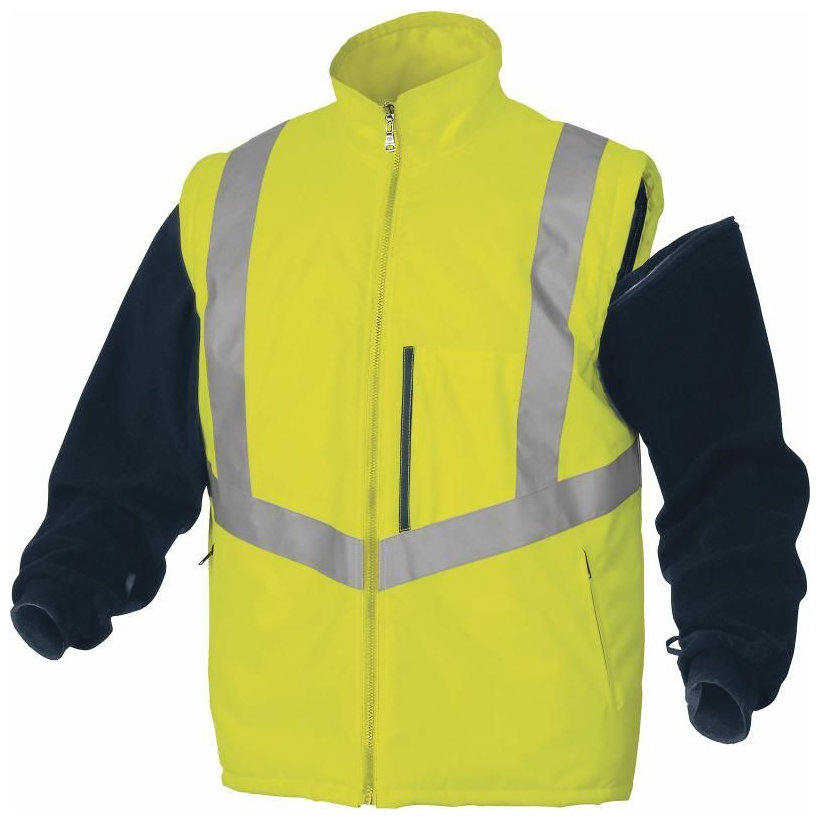 Reflexná bunda OPTIMUM2 žltá M