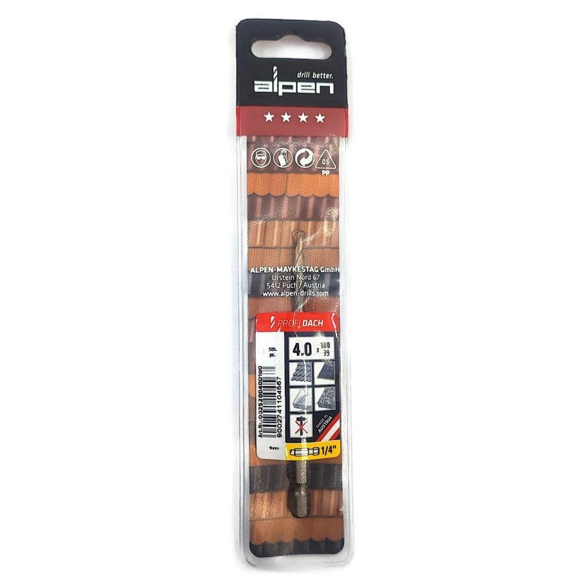 Vrták do strešnej krytiny 4x39/100mm