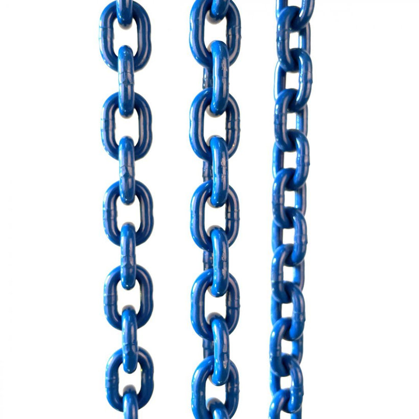 Reťazový záves oko-3 hák tr 100 so skracovačom (1 m, 5300/3750 kg, 8 mm)