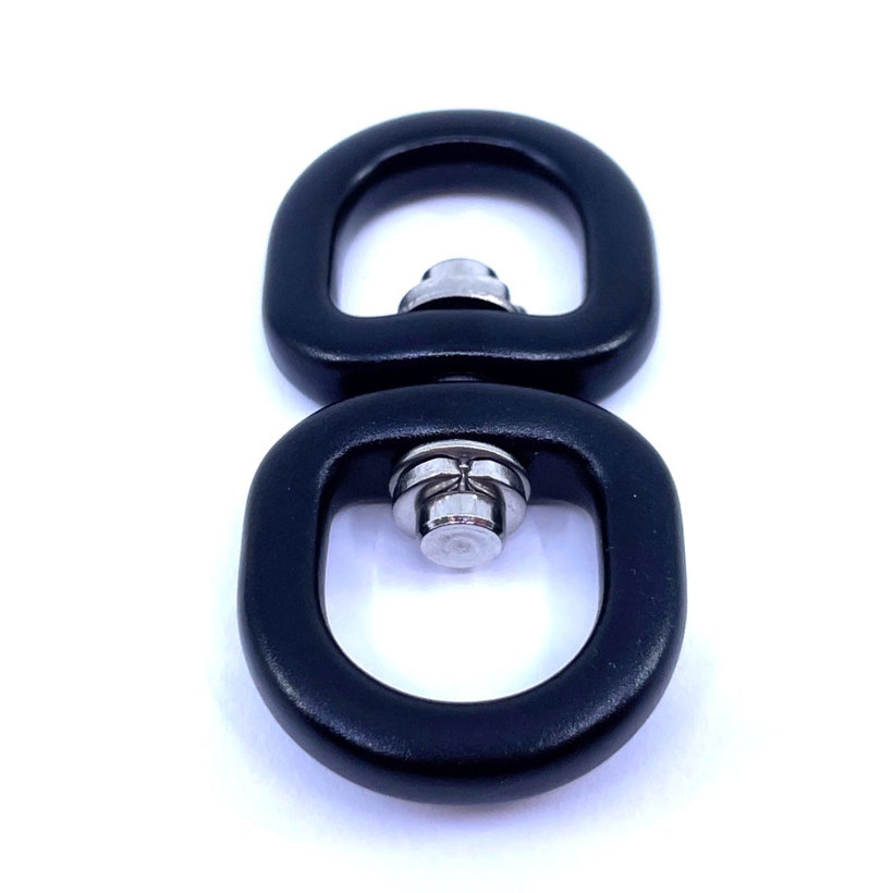 Otočná spojka čierna 47x16mm