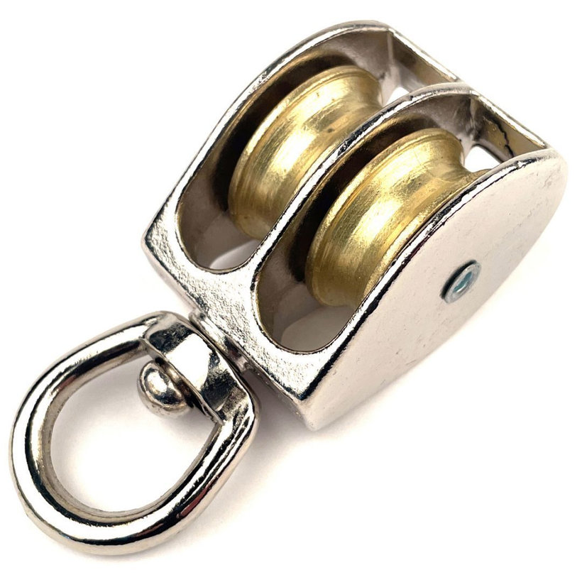 Kladka dvojkoliesková otočná 3/4"6/20mm