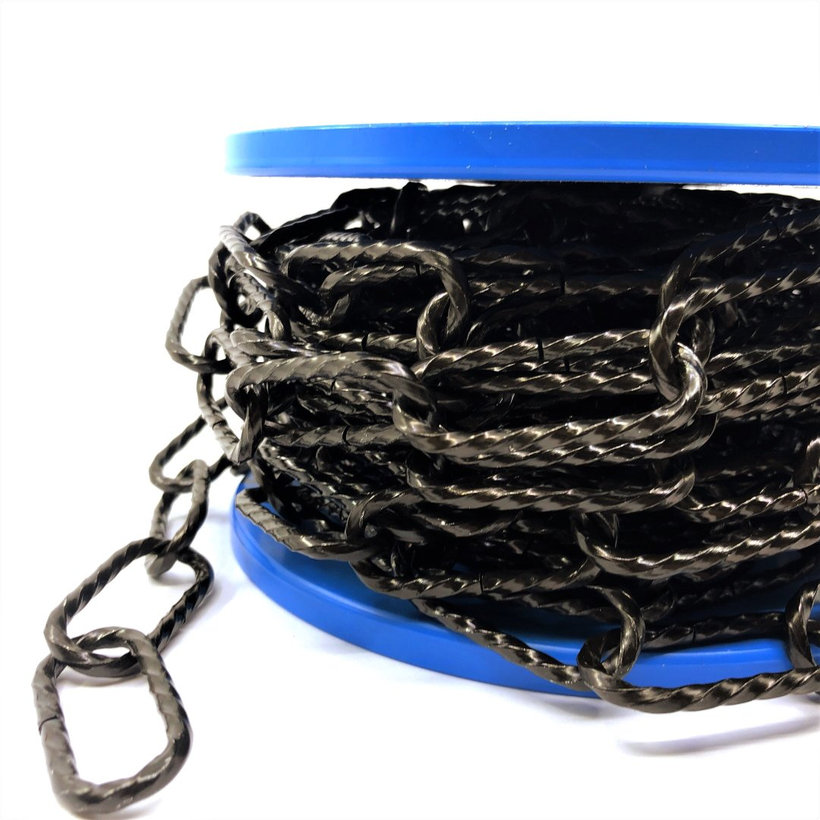 Reťaz ozdobná/čierna 3,4mm