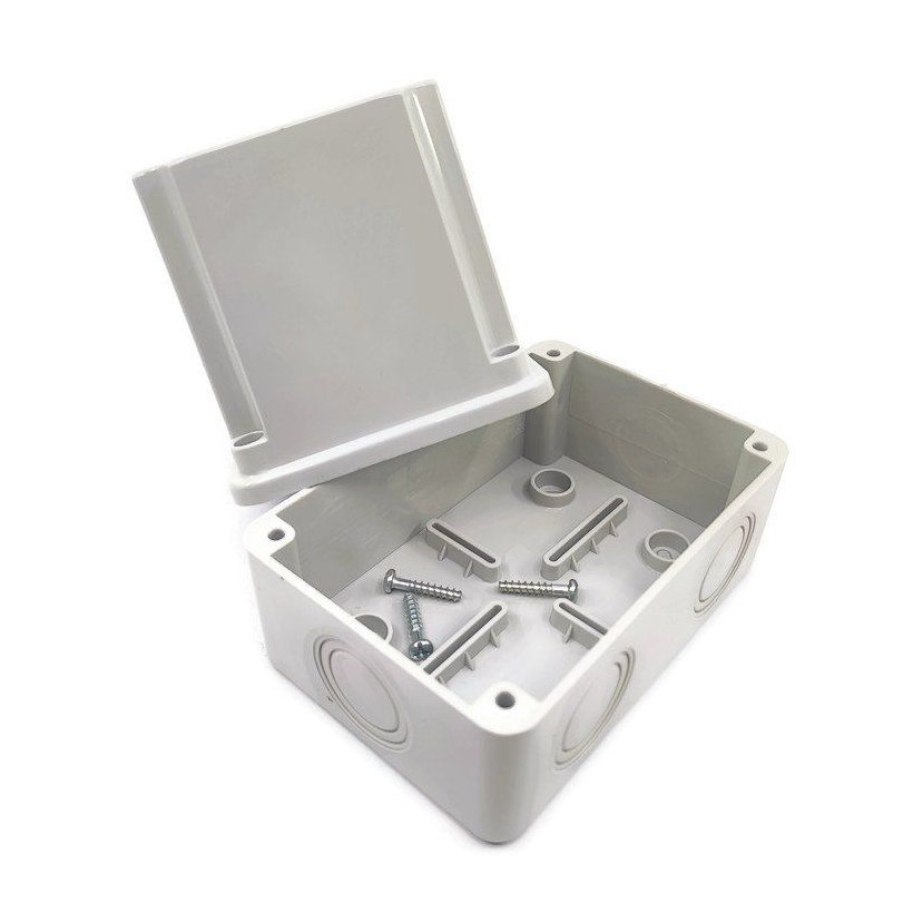 Montážna krabica vysoká IP55 nepriehľadná 150x110x140mm