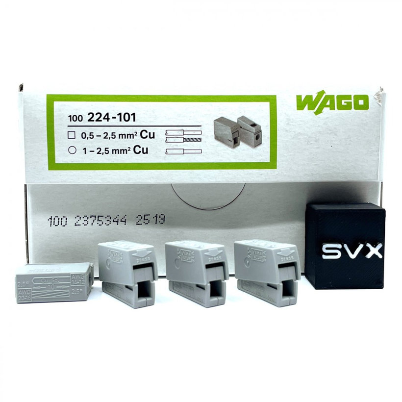 Svietidlová svorka 1,0-2,5 - 1 vodič