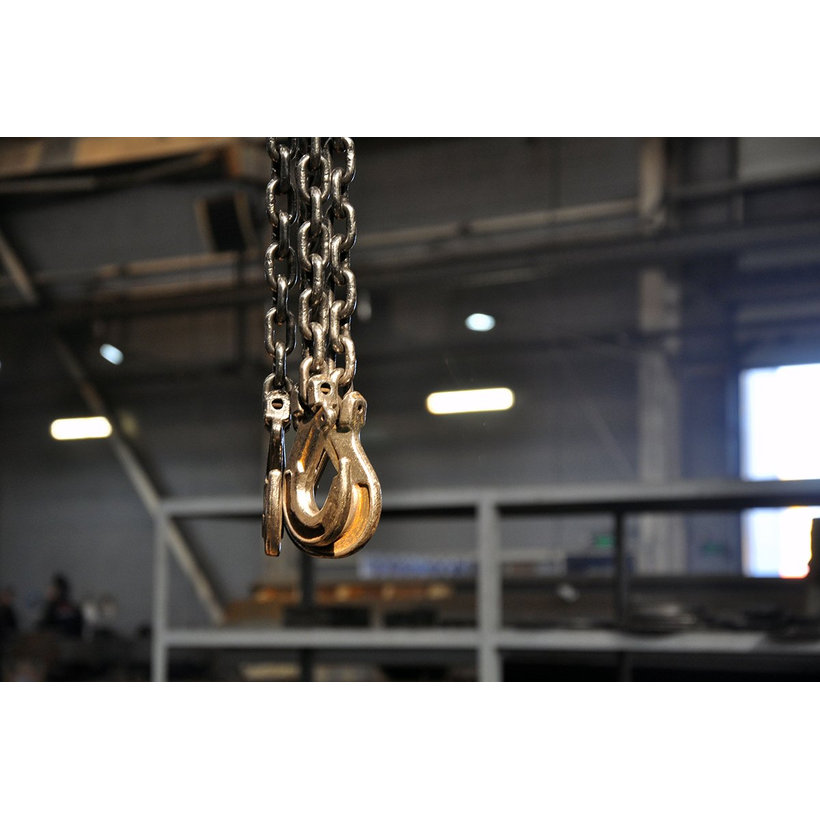 Reťazový záves hák-hák tr 80 (2 m, 8000 kg, 16 mm)