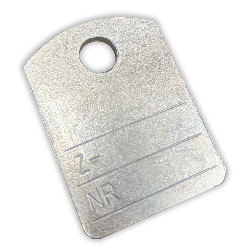 Identifikačný štítok hranatý EG