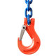Reťazový záves oko-hák tr 100 so skracovačom (2 m, 1400 kg, 6 mm)