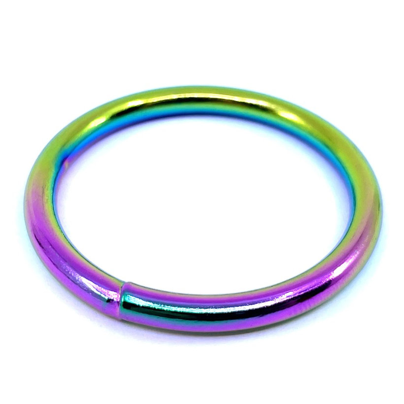 Krúžok zváraný dúhový 3x15mm