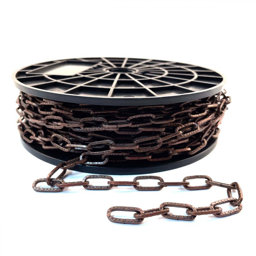 Reťaz ozdobná tepaná brunýrovaná 2mm