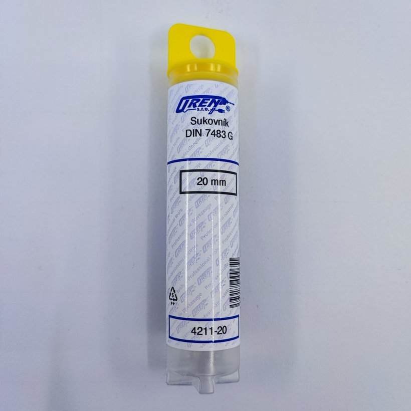 Sukovník DIN 7483G-20mm