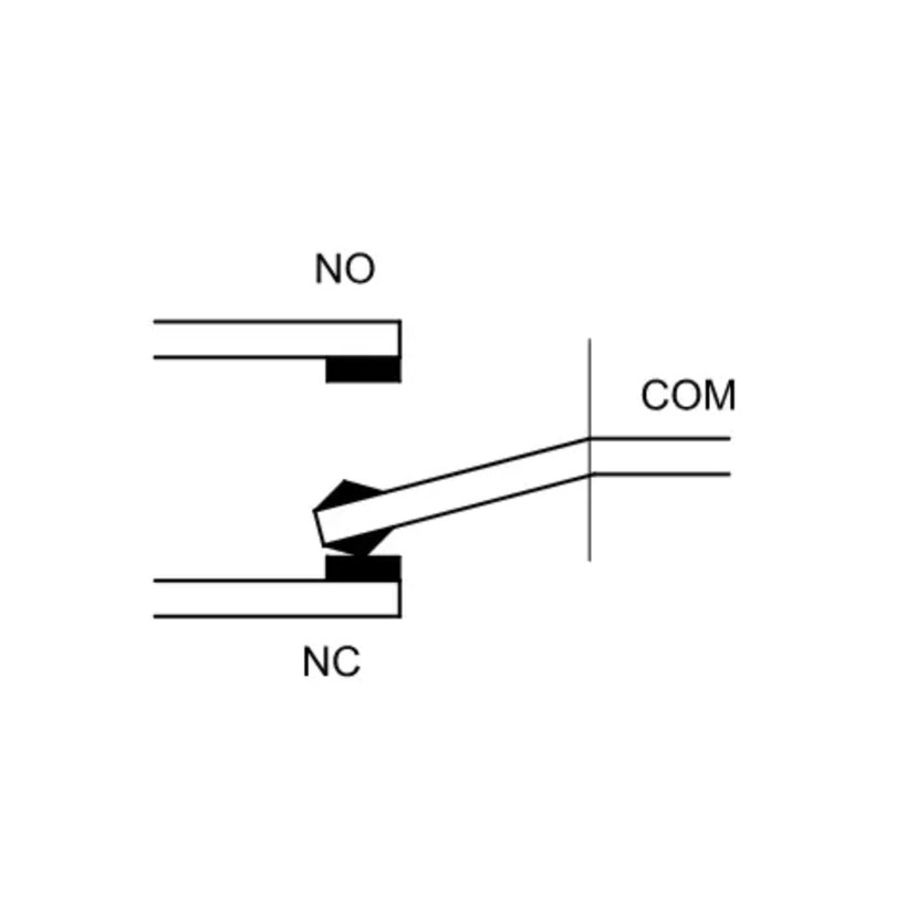 Koncový spínač s kovovým čapom