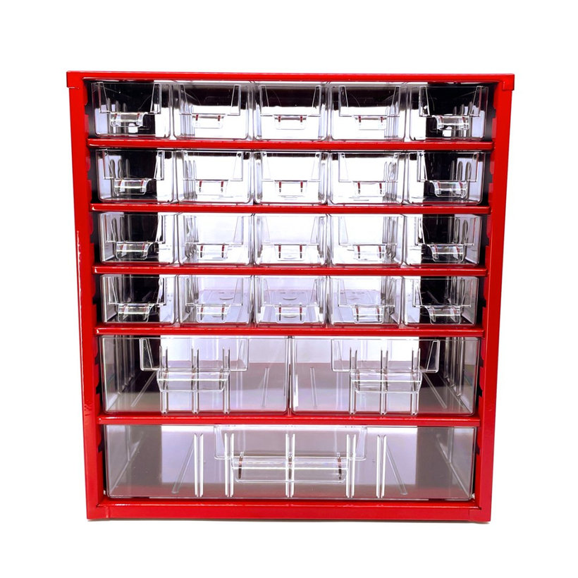 MARS Skrinka 20 M - červená 327x306x155mm