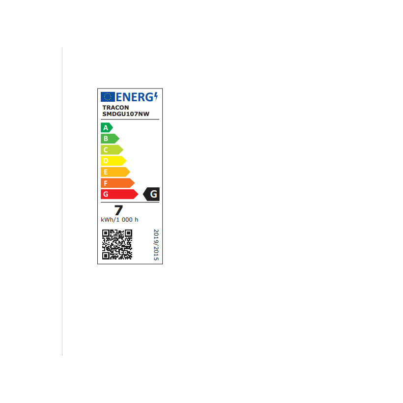 LED žiarovka SMD GU10 7W - neutrálna biela