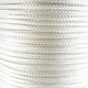 PA pletené lano bez jadra biele 16pr 4mm