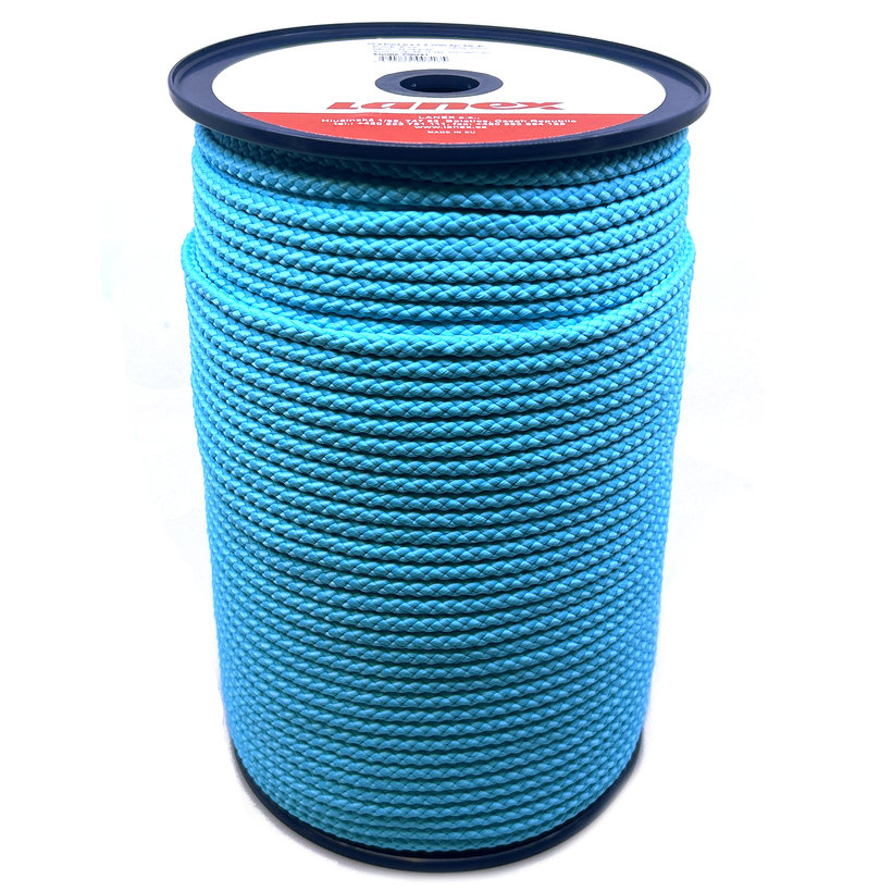 PPV šnúra splietaná bez jadra farebná 8 pr 6mm