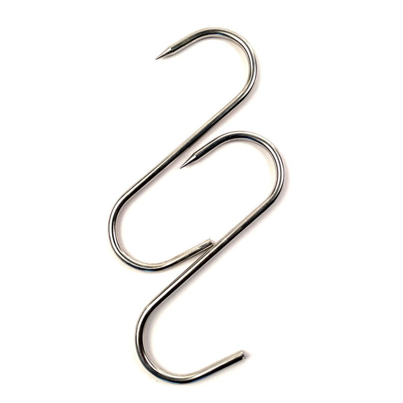 Nerezový hák mäsiarsky A2 120 mm