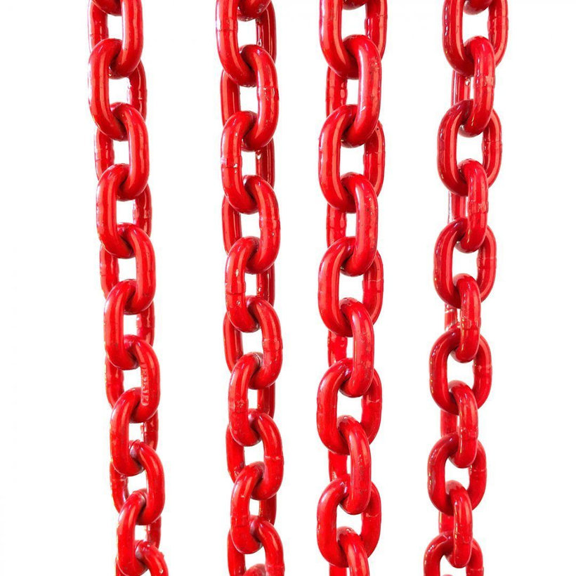 Reťazový záves oko-4 hák tr 80 so skracovačom (2,5 m, 2360/1700 kg, 6 mm)