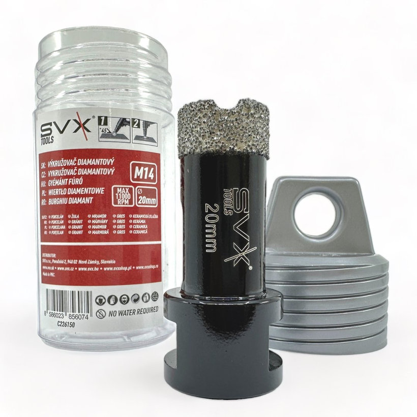 Vyrezávač diamantový M14-20mm