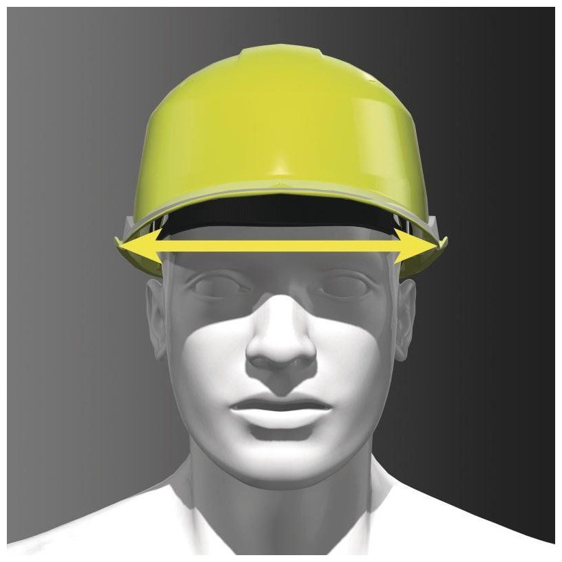 Bezpečnostná prilba DIAMONDVI žltá