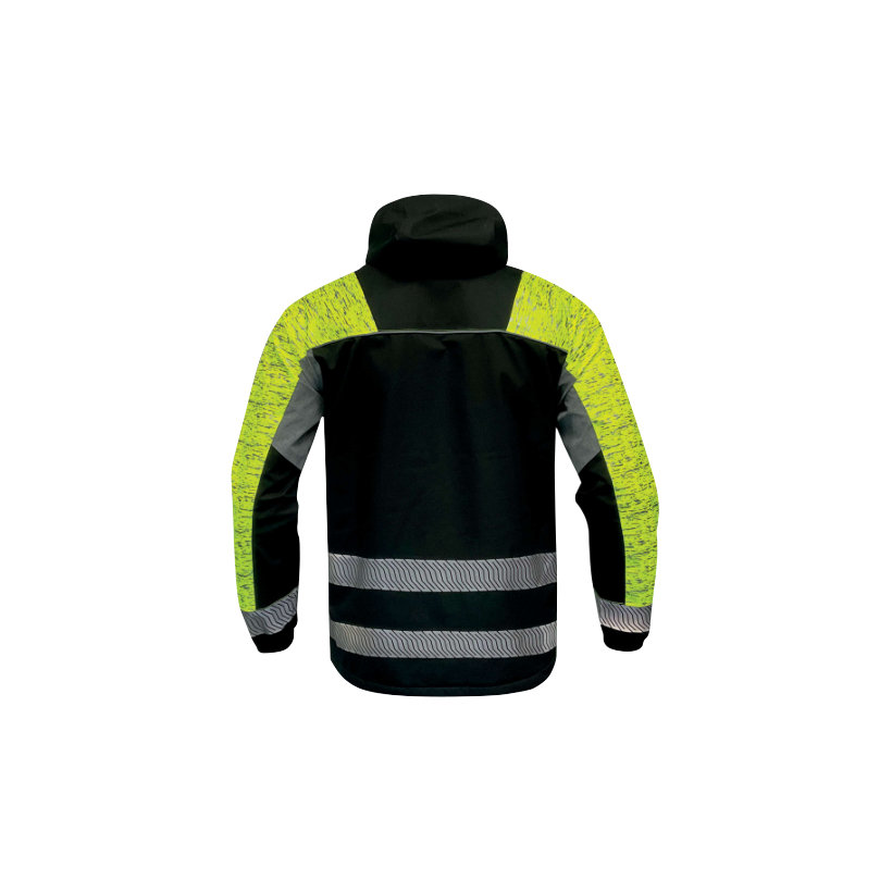 Reflexná bunda SAKOYA žltá - M