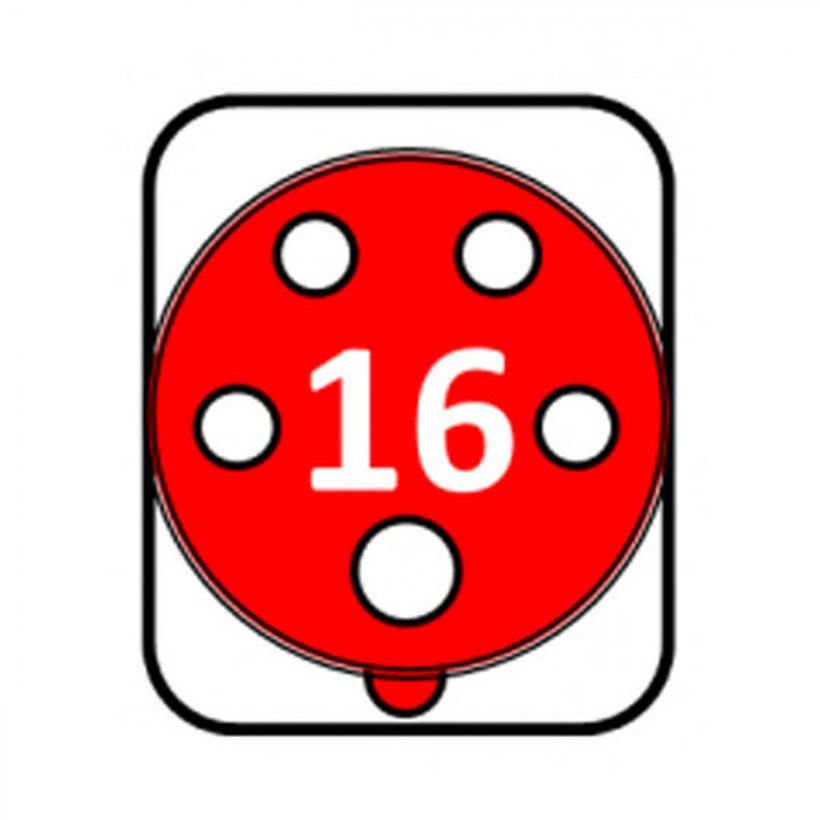 Zásuvka 400V 16A/5 ISB1653