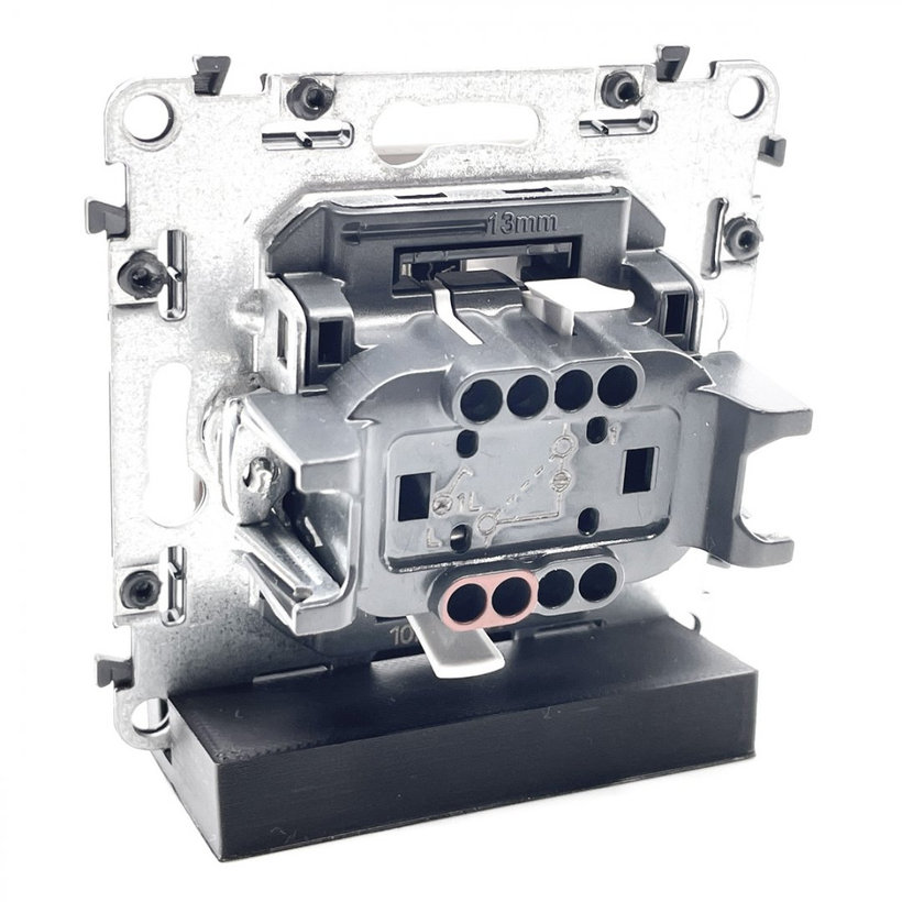 Valena LIFE vypínač č.1 biely podsvietený