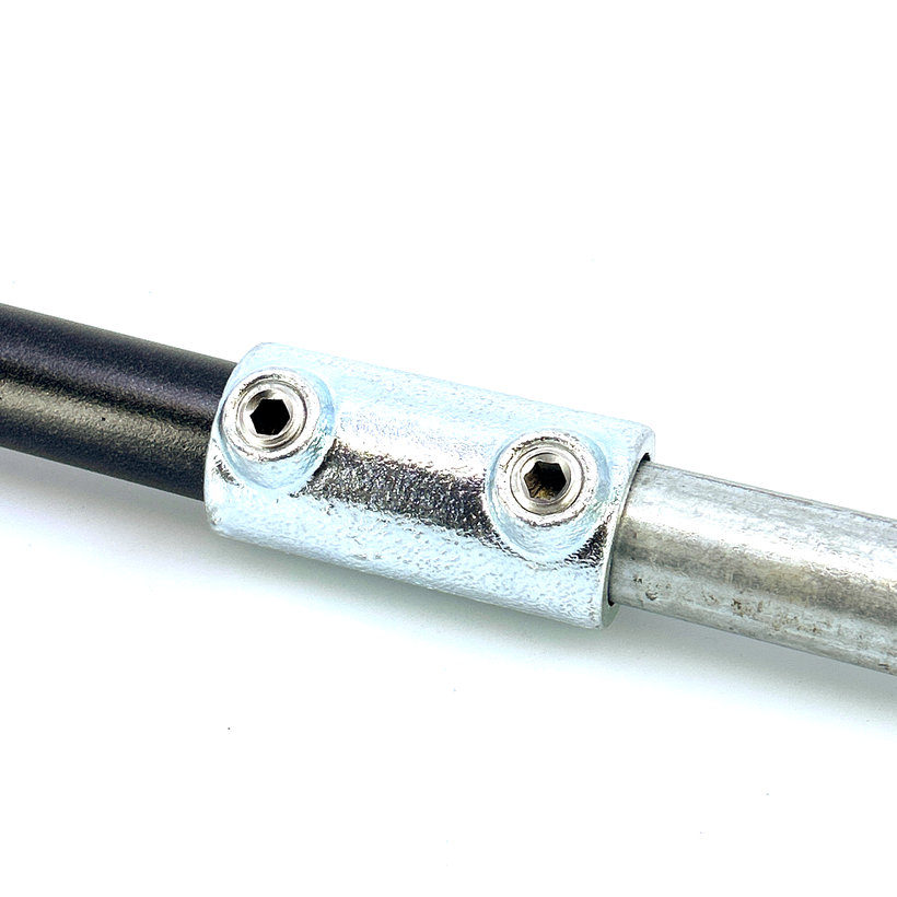 Rúrkový konektor 27 mm - pozinkovaný