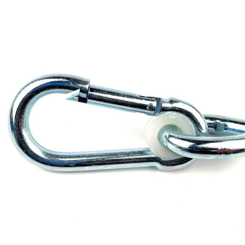 Hák hojdačkový s karabínou pozinkovaný M12x350mm