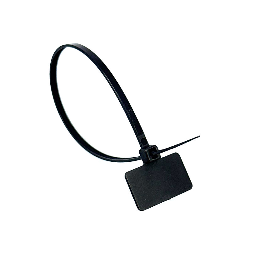 Označovací štítok s páskou čierny - 3,6x220mm