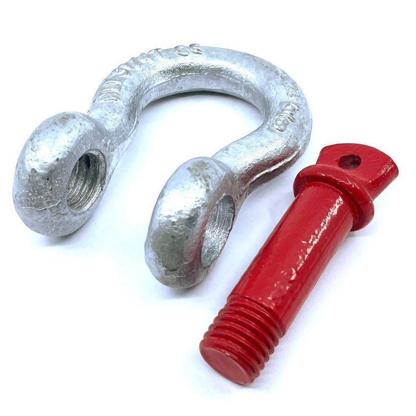 Pevnostný strmeň Tvar Oblúk s čapom 8,5T