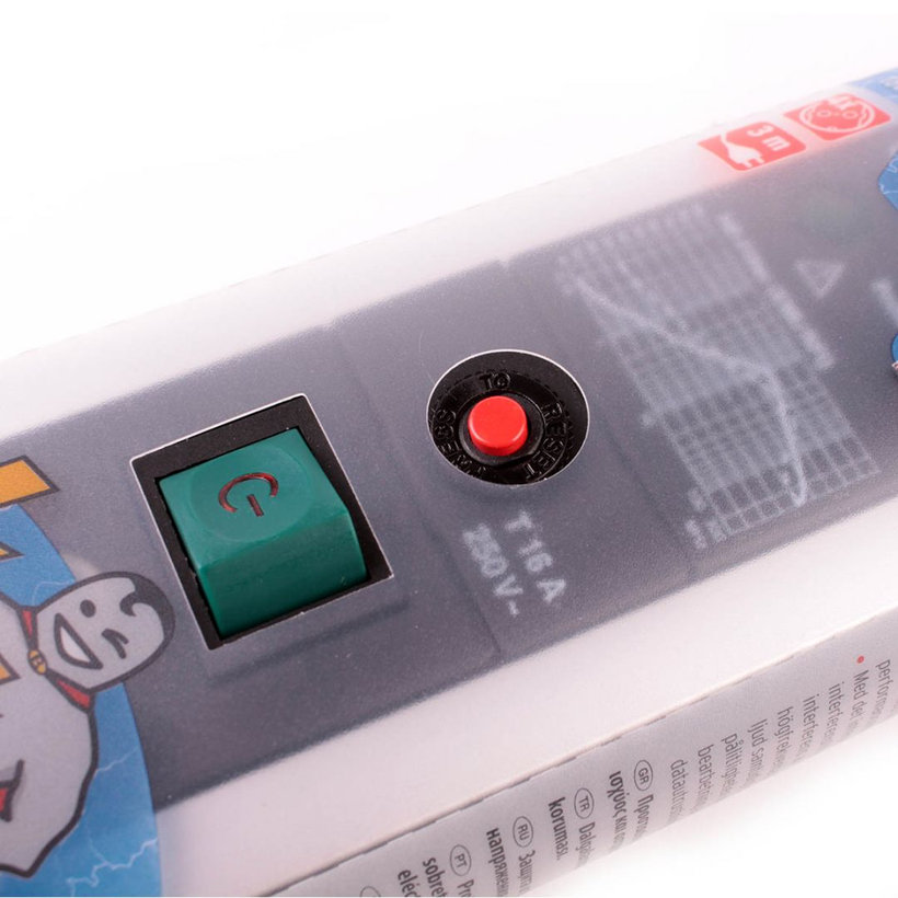 Prepäťová ochrana PROFESIONAL 60KA 3m - 4-zásuvková