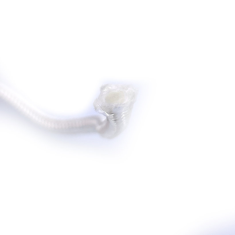 V PES lano s jadrom biele 16pr 3mm