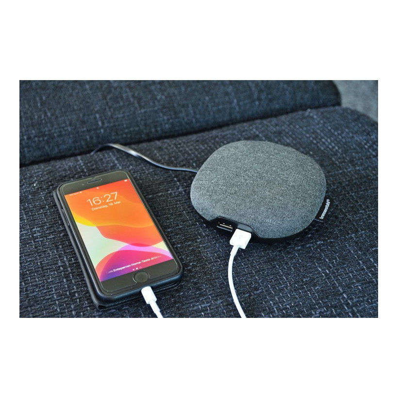 Stolová zásuvka čierna 3-násobná 3m