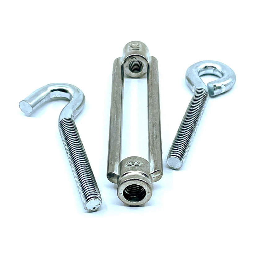 Presný napínač oko-hák 4x45mm