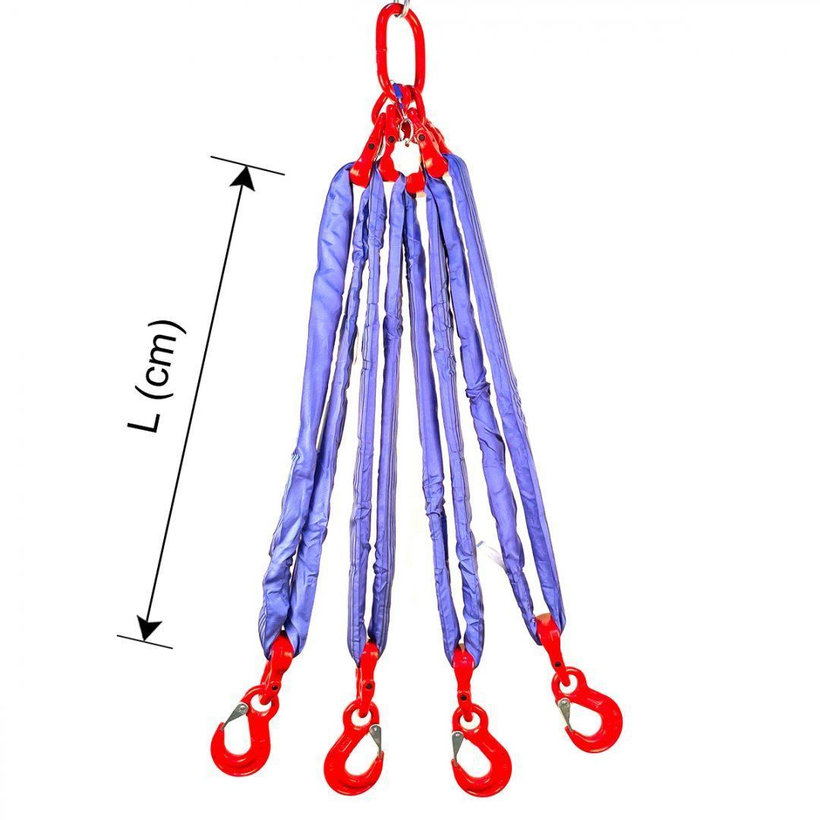 Textilný záves OKO-4 HÁK 16 800/12 000 kg, 2,5 m