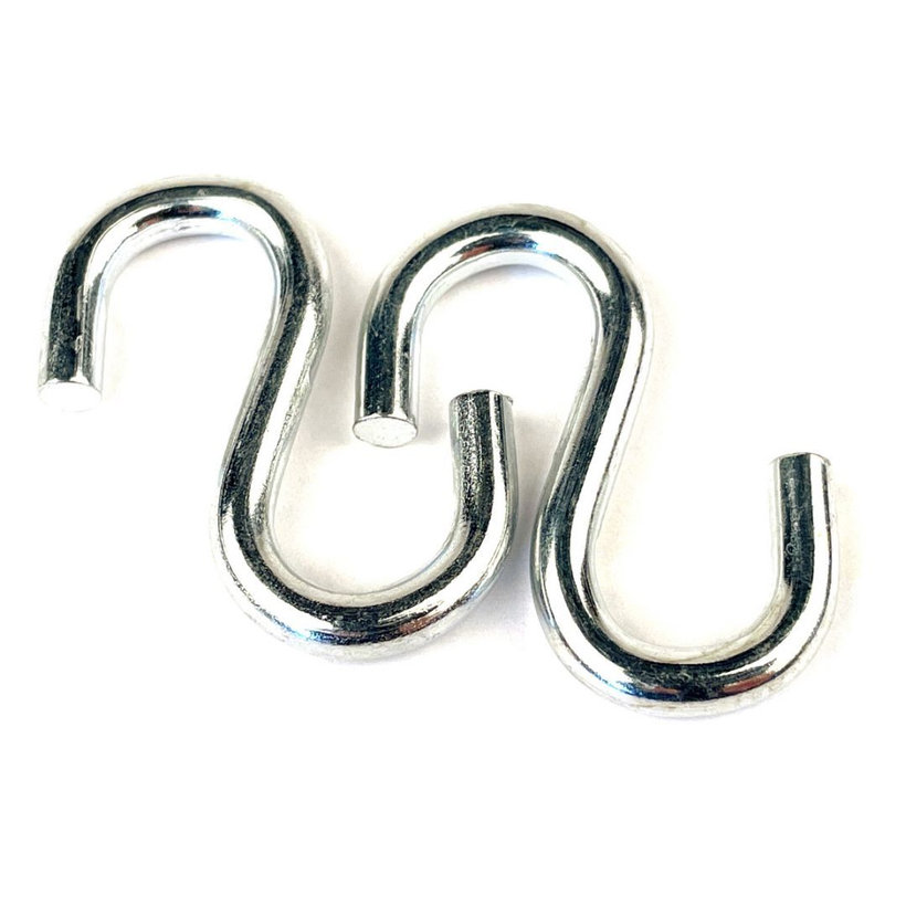 S hák pozinkovaný 4mm