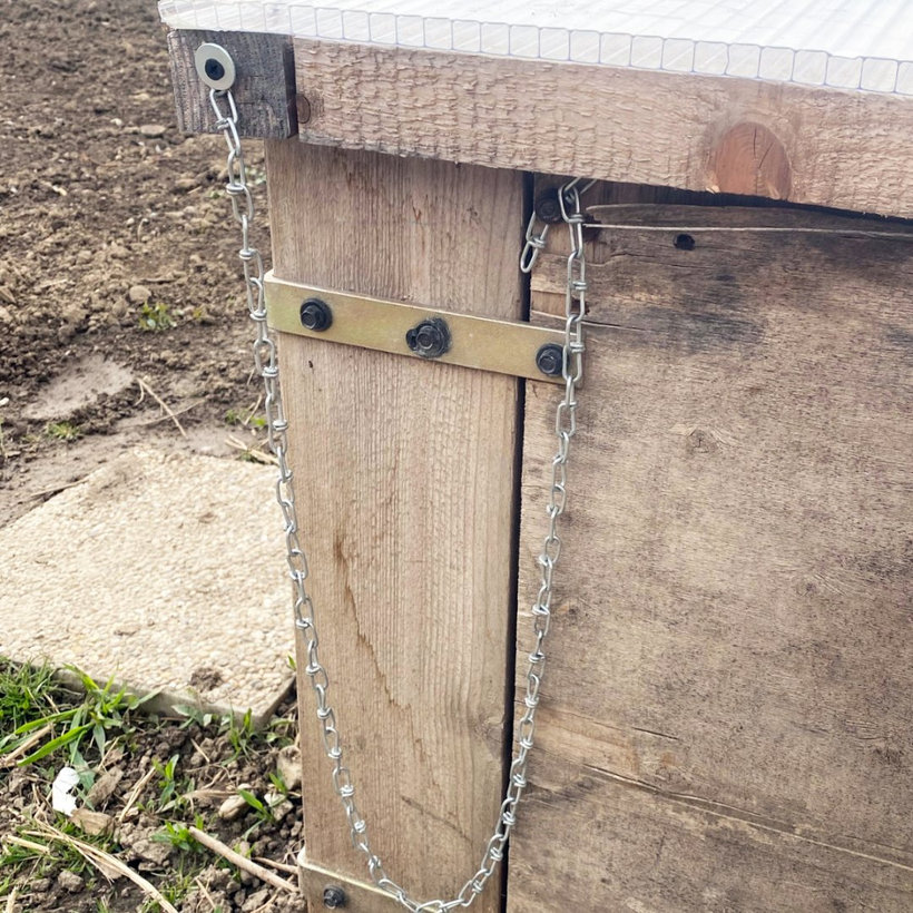 Reťaz DIN 5686 krútená Zn 3,8mm