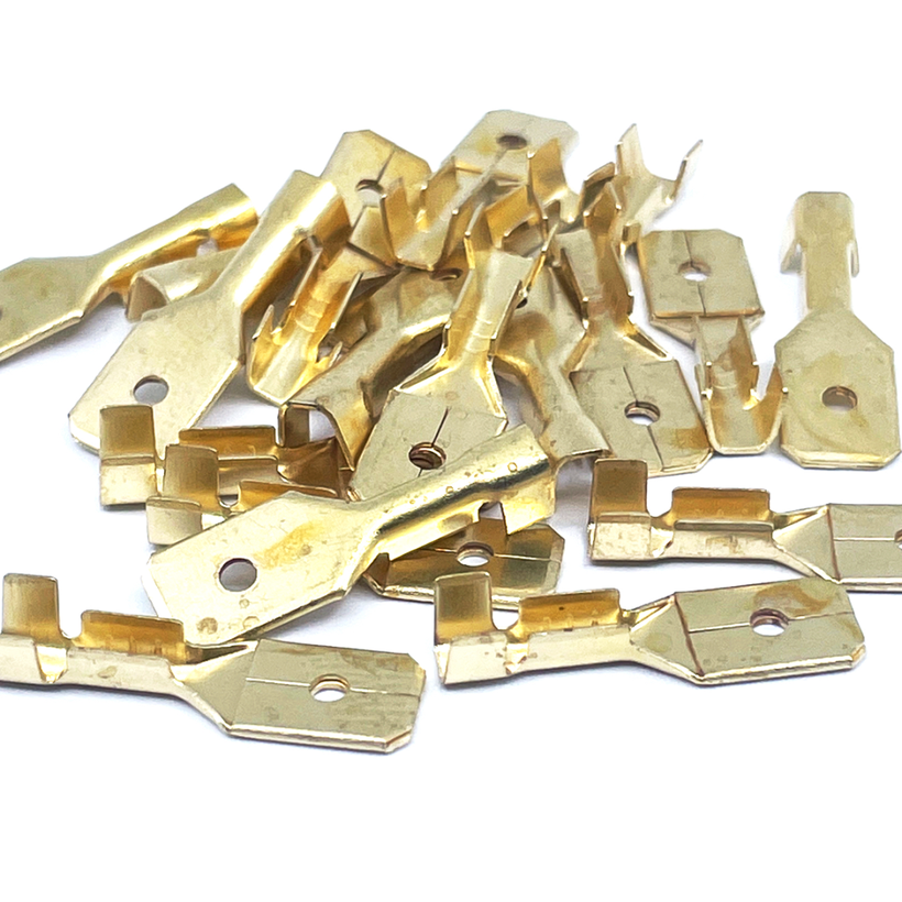 Neizolované Cu lisovacie kolíky ploché 1,5mm²