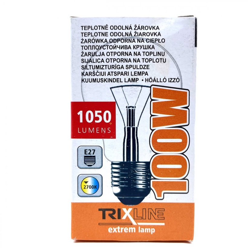 Priemyselná žiarovka štandardná 100W E27