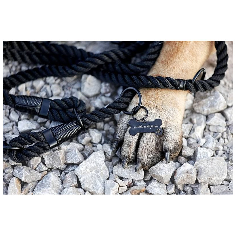 Krúžok zváraný čierny 5x38mm