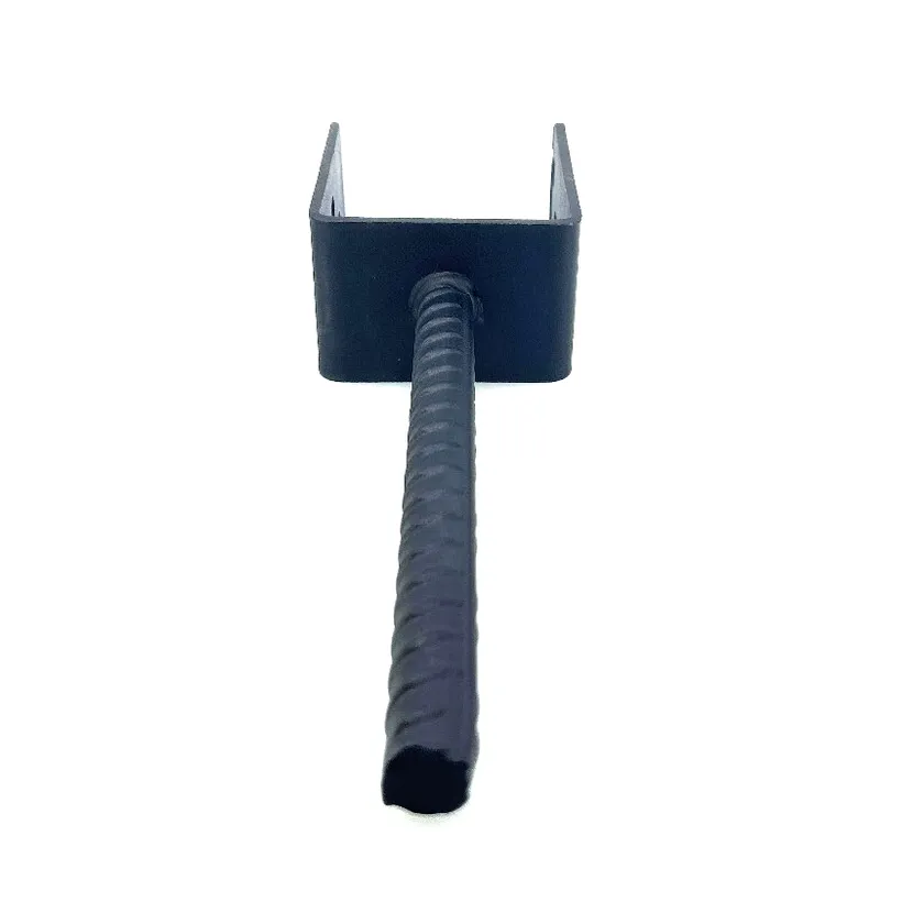 Pätka bez prelisu úzka hlava 120mm čierna