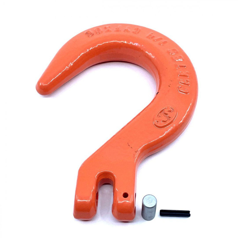 Zlievarenský hák s vidlicou tr 100 oranžový 6mm