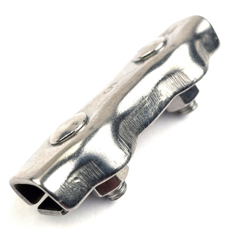 Lanová nerezová svorka DUPLEX AISI316 8 mm