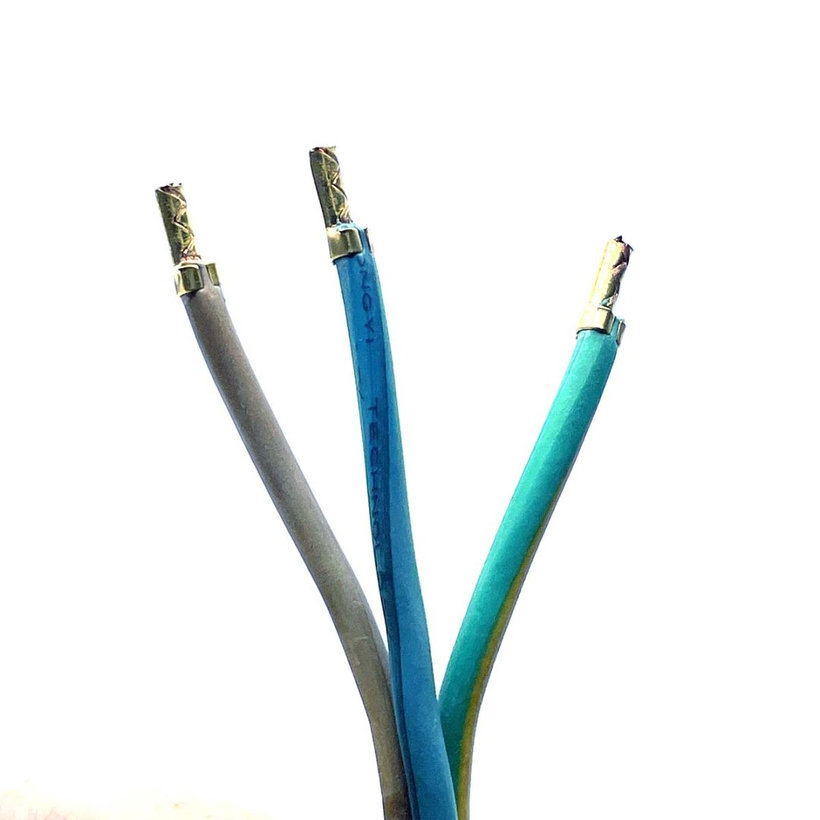 Flexo šnúra 2,5m 3x1,5 gumová H07RN-F3 čierna