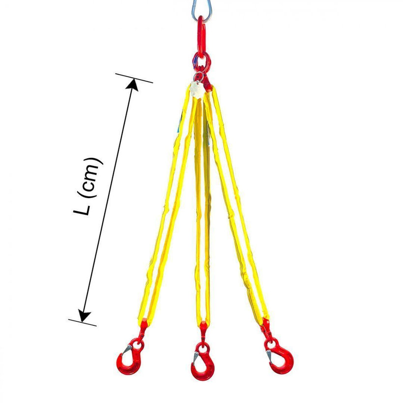 Textilný záves OKO-3 HÁK 6300/4500 kg, 3 m