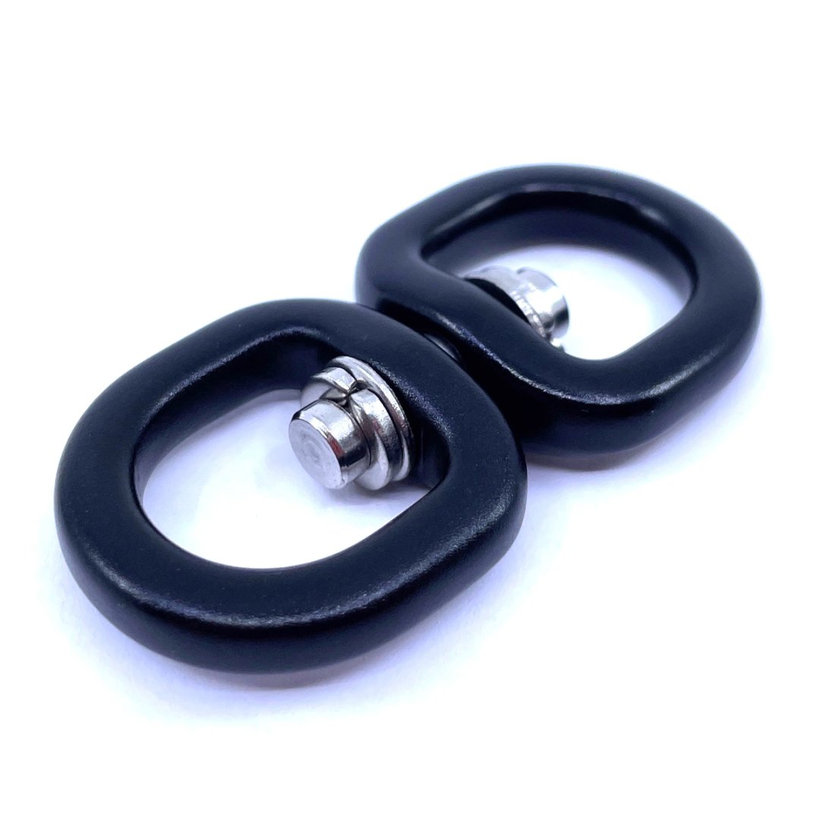 Otočná spojka čierna 47x16mm